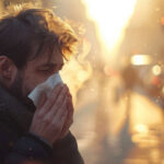 Біль у горлі та нежить